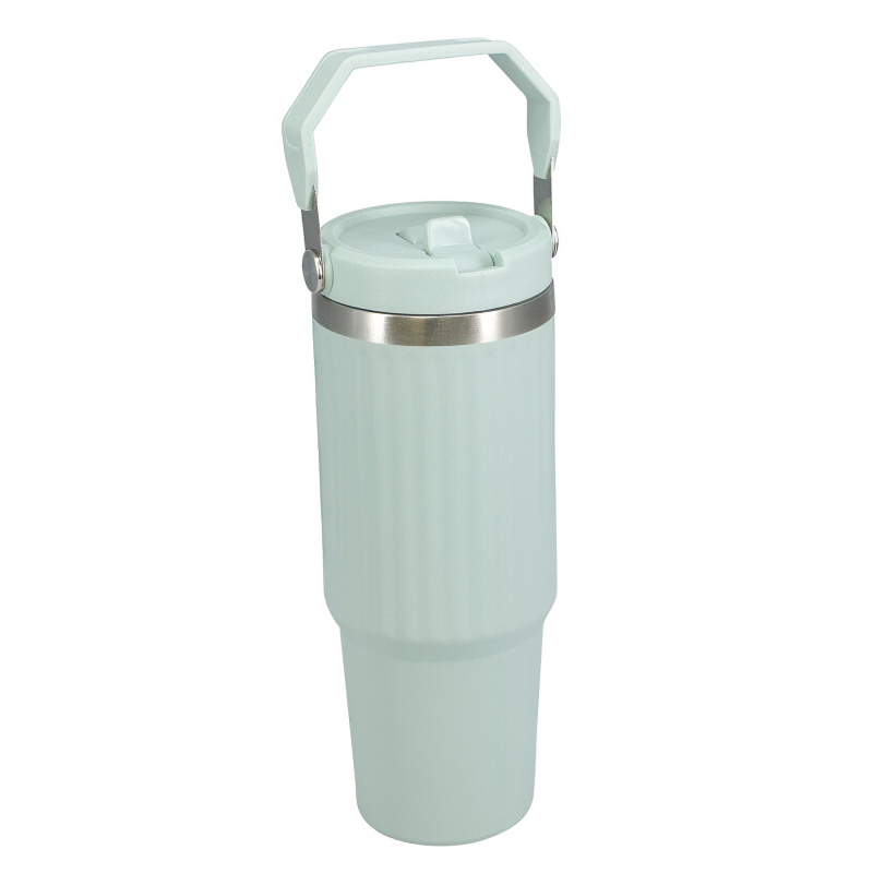 EH Excellent Houseware Ocelová termoska s rukojetí VARMÖ modrá, 900 ml modrý 104619