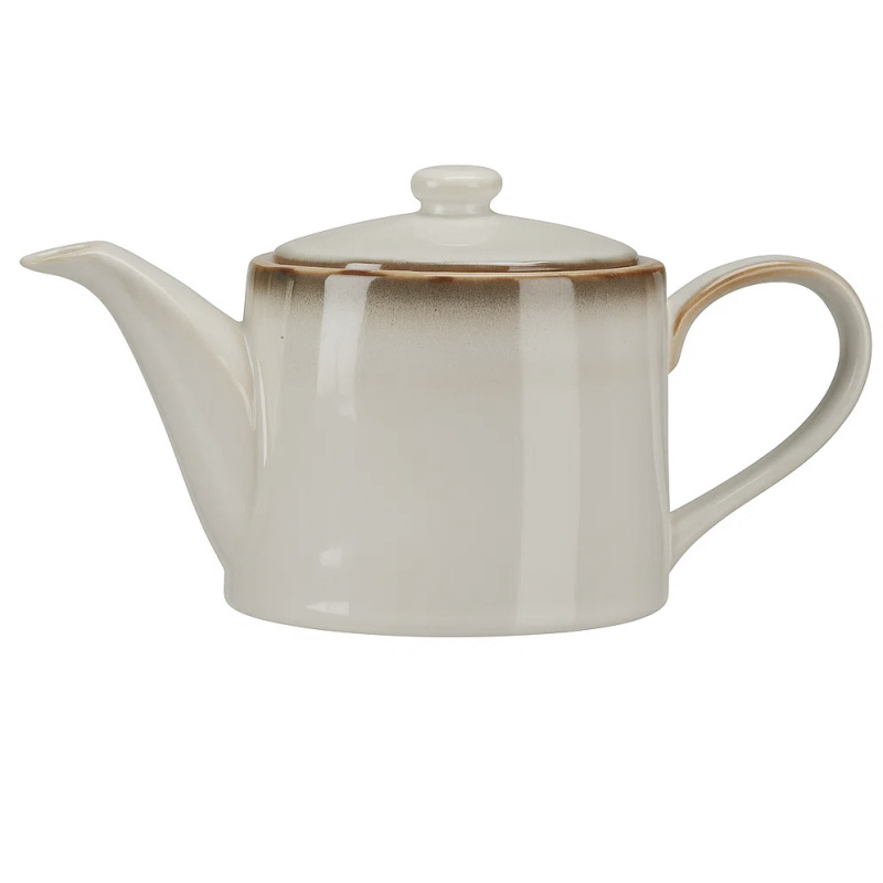 EH Excellent Houseware Keramická konvice na čaj, 900 ml, bílá Q56000070 -white bílý 104818
