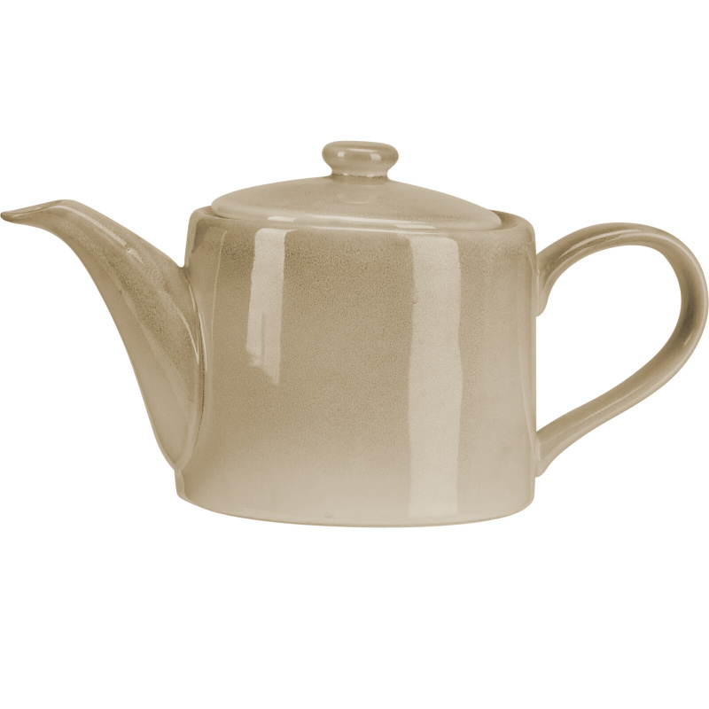 EH Excellent Houseware Keramická konvice na čaj, 900 ml, žlutá Q56000070 -yellow béžová 104819
