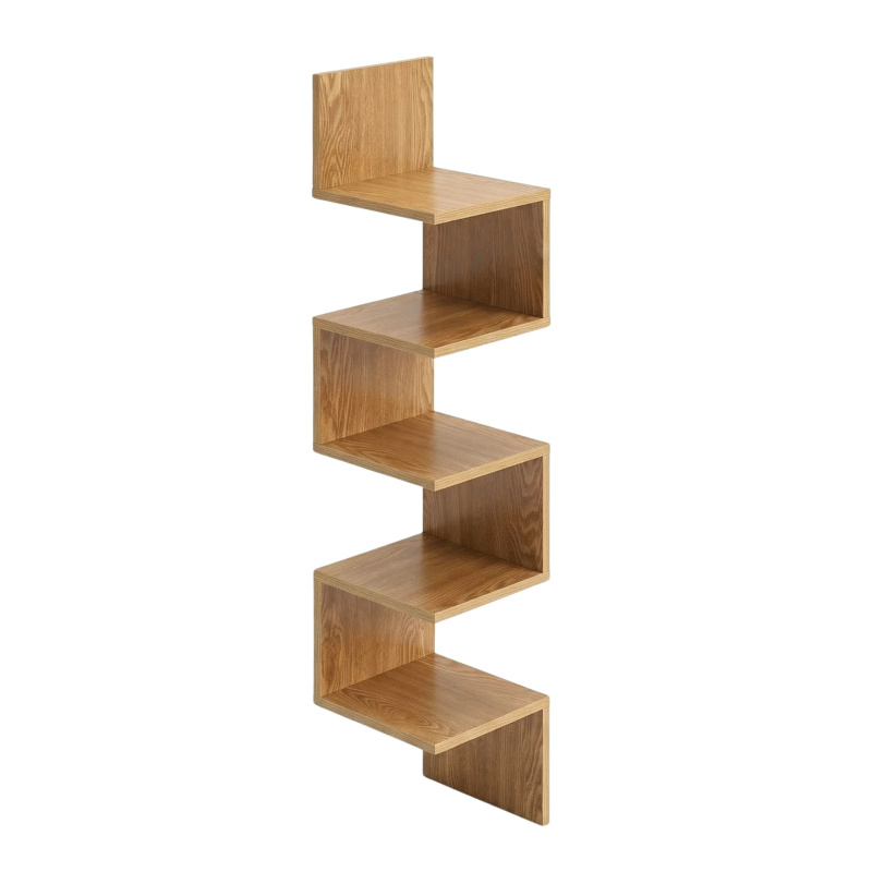 Edaxo Nástěnný regál VICO, 22 x 119 cm, hnědý hnědý 106147