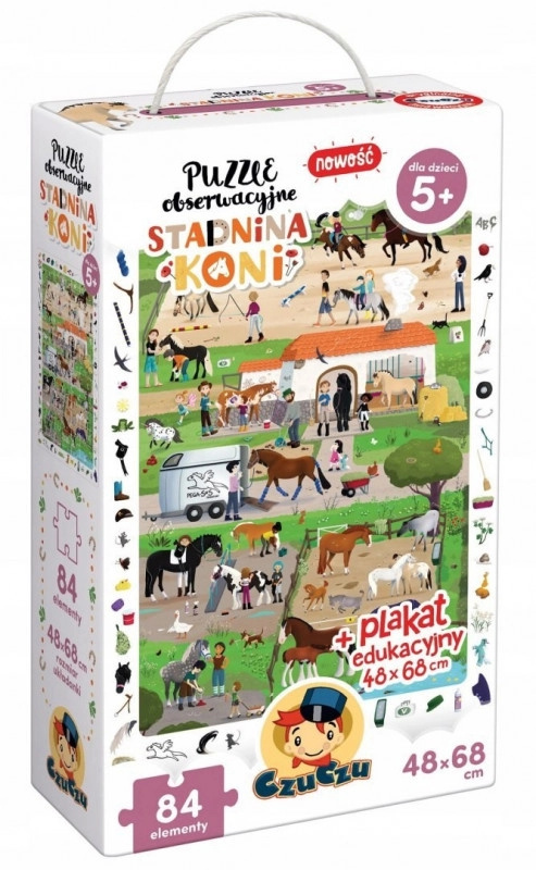 Pozorování Puzzle Koňské stáje