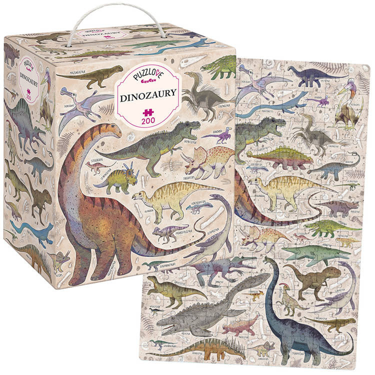 Czuczu Puzzlove dinosauři 200 dílků