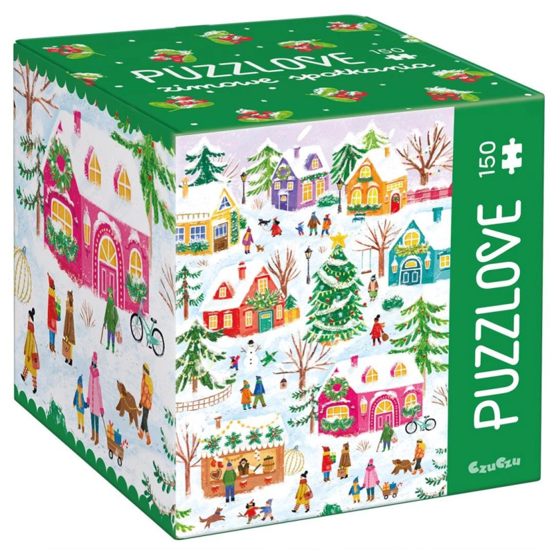 Puzzlove CzuCzu zimní setkání – puzzle 150 dílků