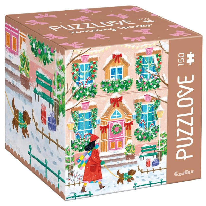 Puzzle Puzzlove CzuCzu zimní procházka 150 dílků