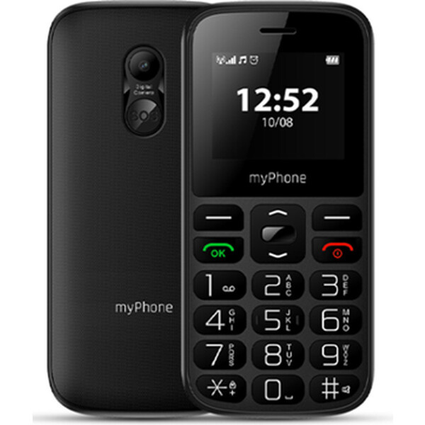 myPhone Halo A Senior Černá