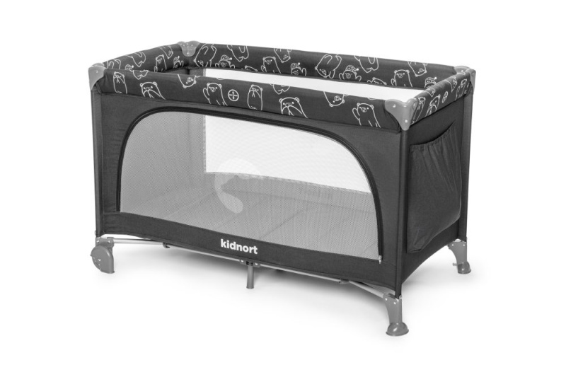 Kidnort Ihalig Cestovní postýlka tmavě šedá