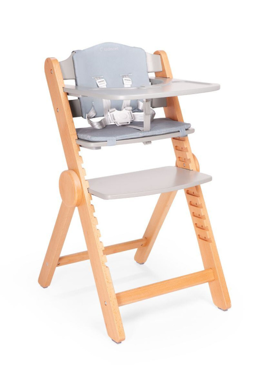 Kidnort Jídelní židlička Drömmer šedá