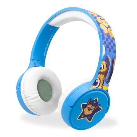 Bluetooth sluchátka Tlapková patrola, modrá