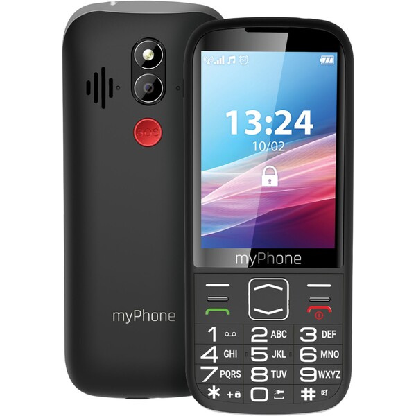 myPhone Halo 4 LTE Senior Černá