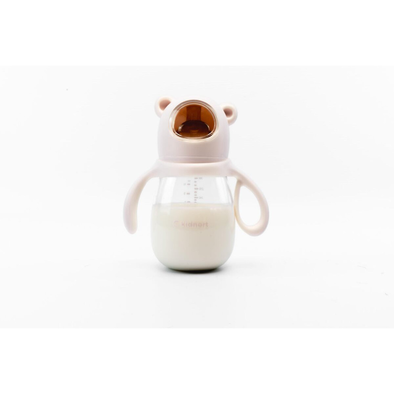 Kidnort Kojenecká lahev Jordbaer 300ml 6m+ béžová