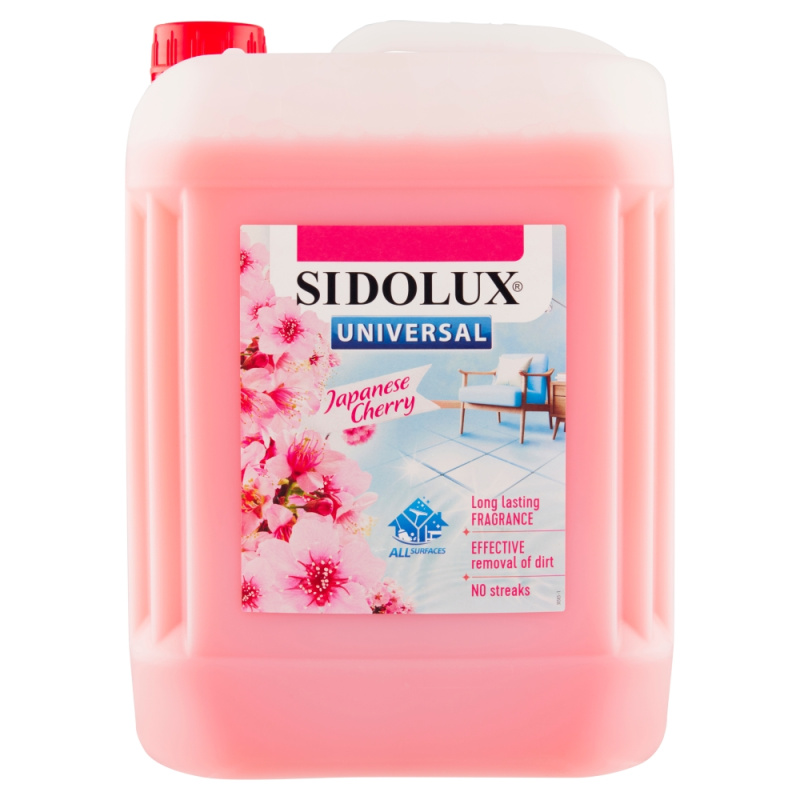 Sidolux Universal - čisticí prostředek - Japonská třešeň, 5 l