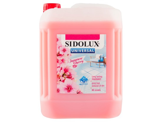 Sidolux Universal - čisticí prostředek - Japonská třešeň, 5 l