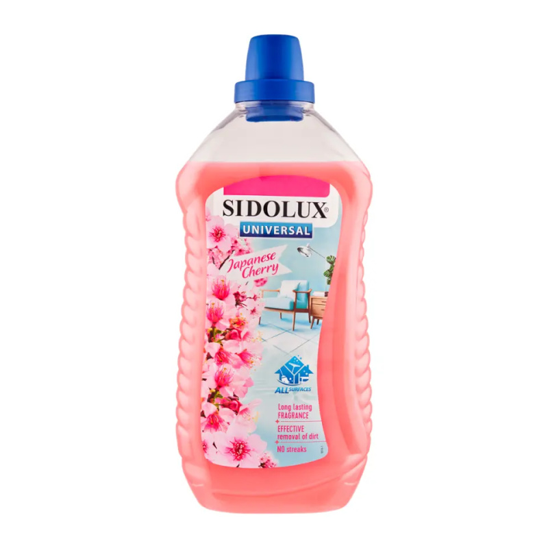 Sidolux Universal - čisticí prostředek - Japonská třešeň, 1 l