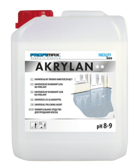 Profimax, Profibasic PROFIMAX Akrylan střední lesk - univerzální lesk na tvrdé povrchy PVC, lino, kámen 5 L