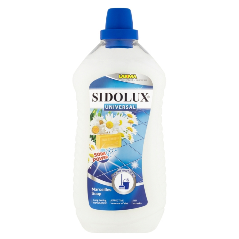Sidolux Universal - čisticí prostředek - Marseillské mýdlo, 1 l