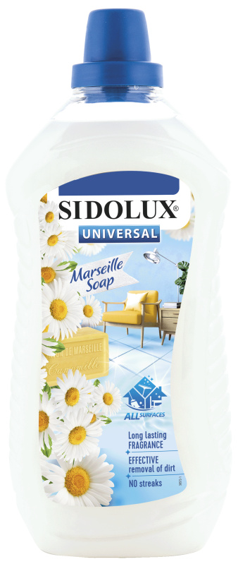 Sidolux Universal - čisticí prostředek - Marseillské mýdlo, 1 l