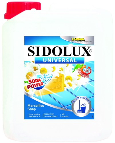 Prostředek na podlahy Sidolux - Marseilles soap, 5l