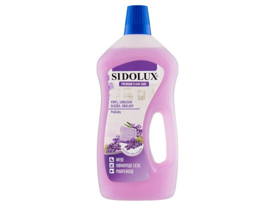 Sidolux Premium Floor Care na vinyl a linoleum s vůní marseillského mýdla a levandule 750 ml