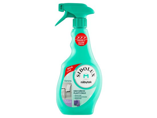 Čisticí sprej proti prachu Sidolux - levandule, 400 ml