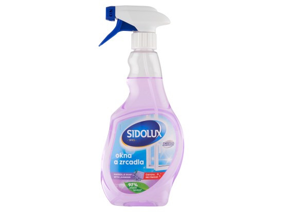 SIDOLUX Window Marseille Soap with Lavender prostředek na mytí skel 500 ml