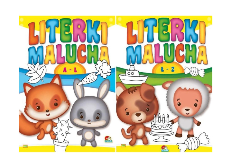 literki malucha – vzdělávací knížka pro první psaní písmen