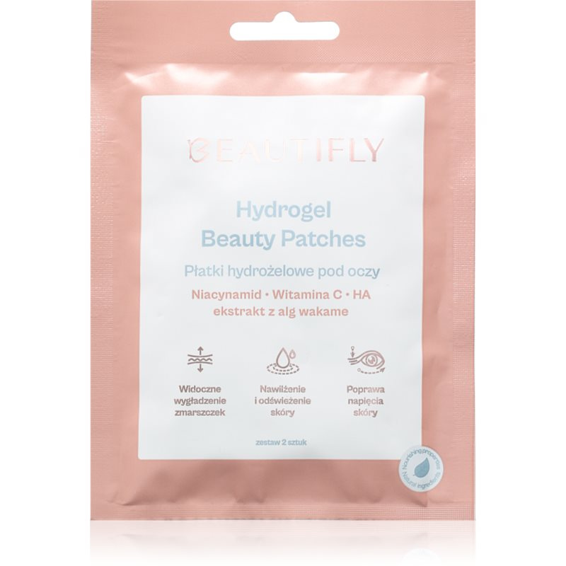 Beautifly Hydrogel eye patches zpevňující gelové polštářky pod oči 1 pár