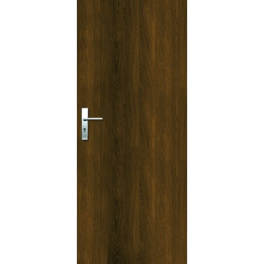 DRE Entry vchodové dveře levé 90 cm ořech karamelový ENTRYOK90L