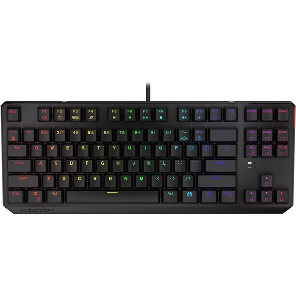 Endorfy Thock TKL Kailh Brown CZ/SK klávesnice černá EY5C003 Černá