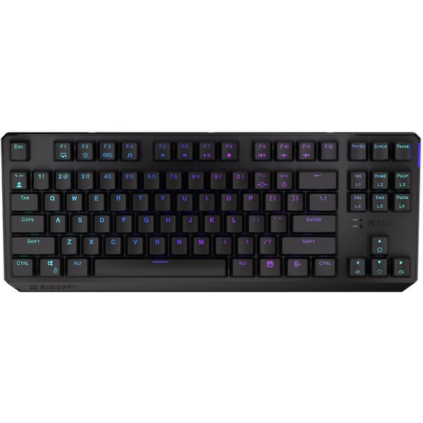 Endorfy Thock TKL Kailh Black bezdrátová klávesnice černá EY5A081 Černá