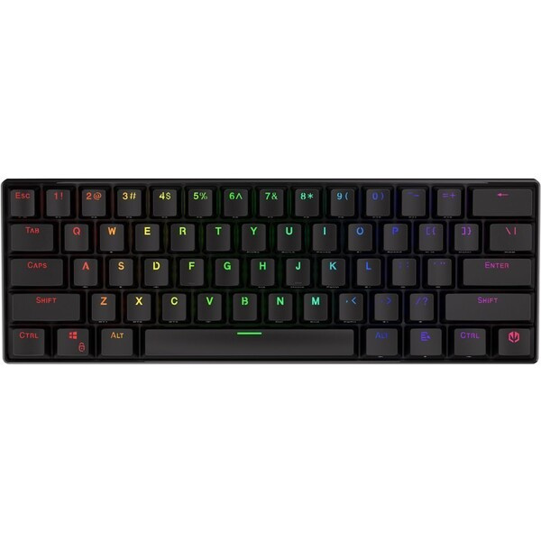 Endorfy Thock Compact Kailh Red CZ/SK bezdrátová klávesnice černá EY5C001 Černá