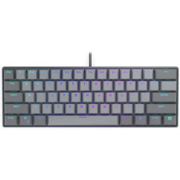 Endorfy Thock V2 Compact herní klávesnice šedá US Šedá