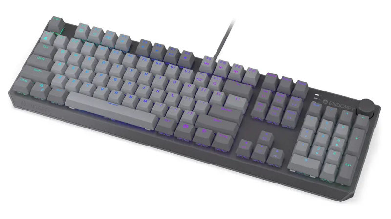 Endorfy Thock V2 herní klávesnice šedá US Šedá