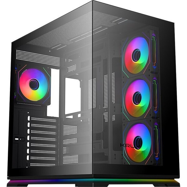 Krux Atron ARGB ATX skříň černá
