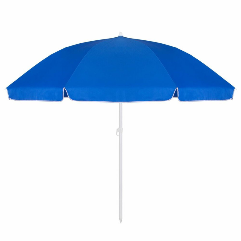 Zahradní slunečník 210 cm, modrý SPRINGOS CLASSIC BU0003