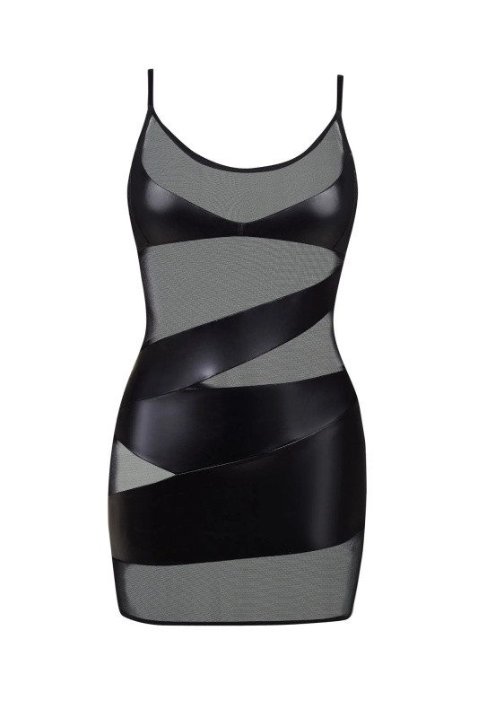 Dámské erotické šaty Kayla - BEAUTY NIGHT FASHION černá L/XL