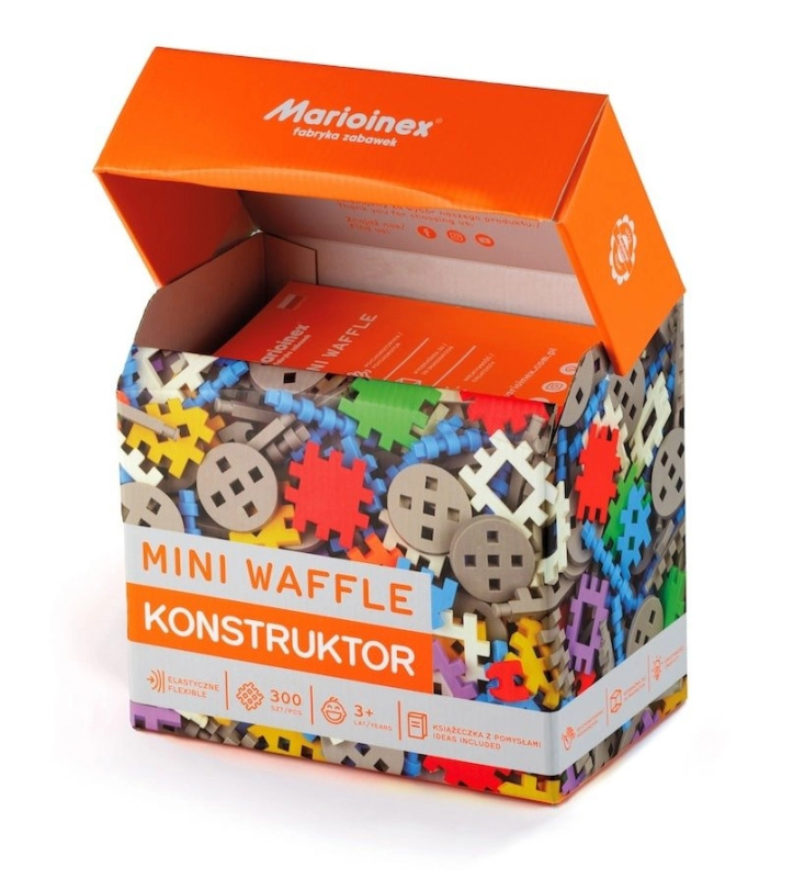 Marioinex MINI WAFLE 300 ks Konstruktér