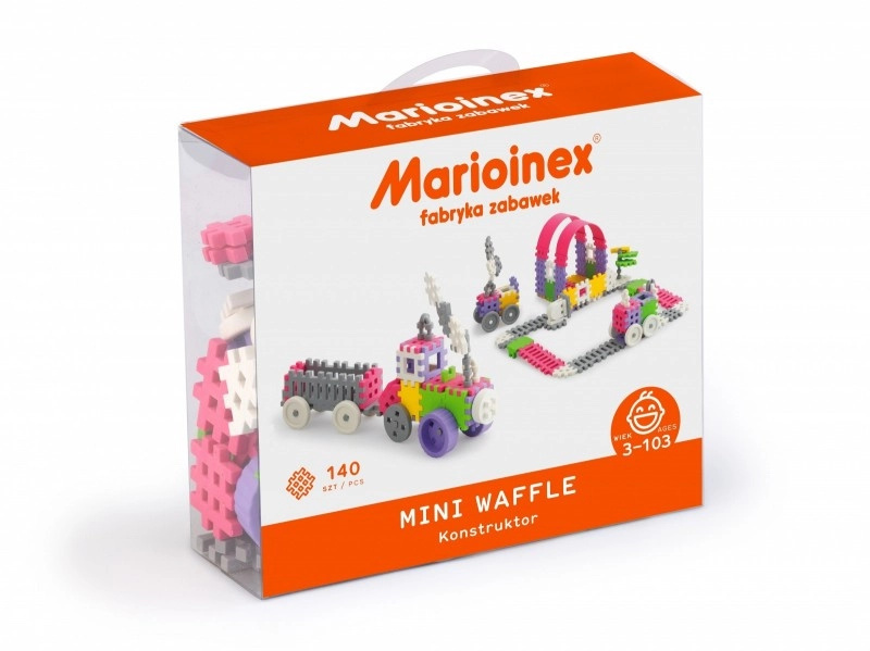 Marioinex MINI WAFLE 140 ks Konstruktér dívky