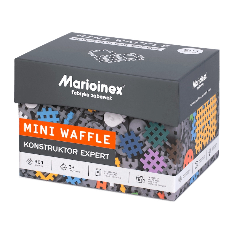 Marioinex Mini Waffle Constructor Expert 501 ks