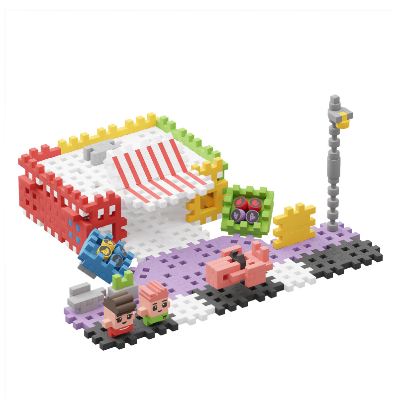 Marioinex MINI WAFFLE Obchod 148 ks