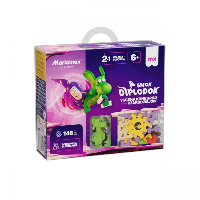 Marioinex Mini Waffle Dinosaurus Diplodokus 148 ks