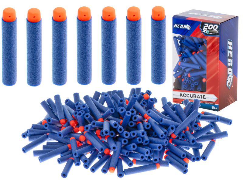 Kik náhradní náboje do pistole Nerf 7 cm 200 ks