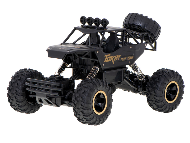 RC auto Rock Crawler 1:12 4WD METAL černé