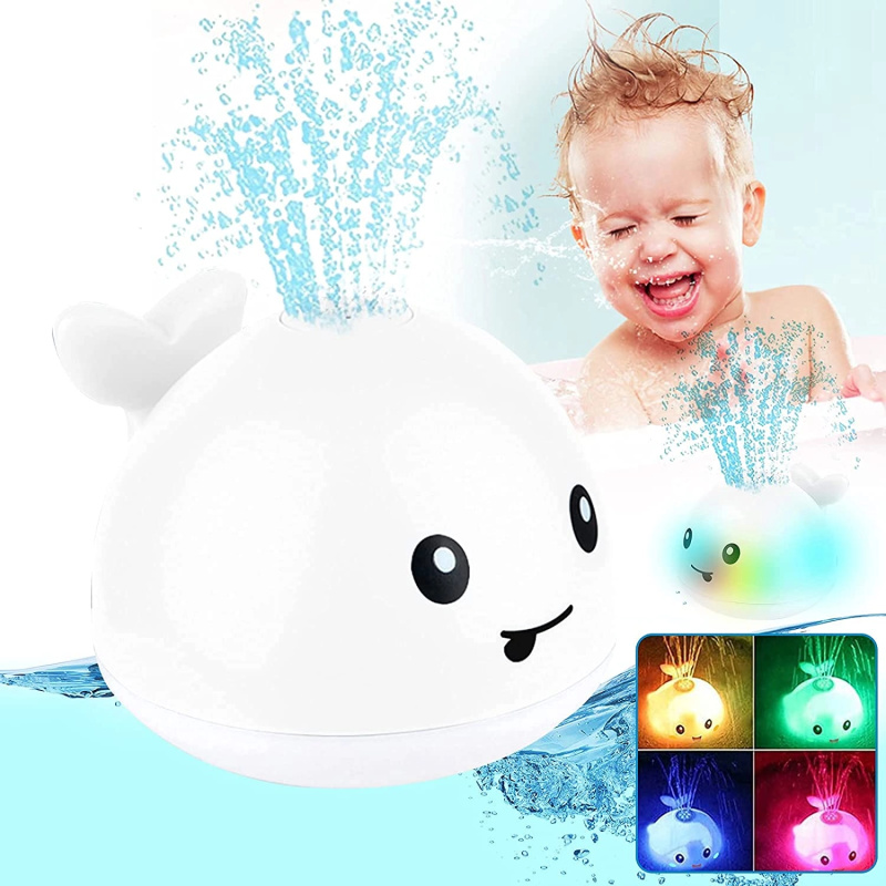 InnoVibe LED stříkací velryba do vody bílá