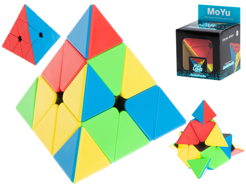 FunPlay 5683 Rubikova pyramida 10x10x10cm