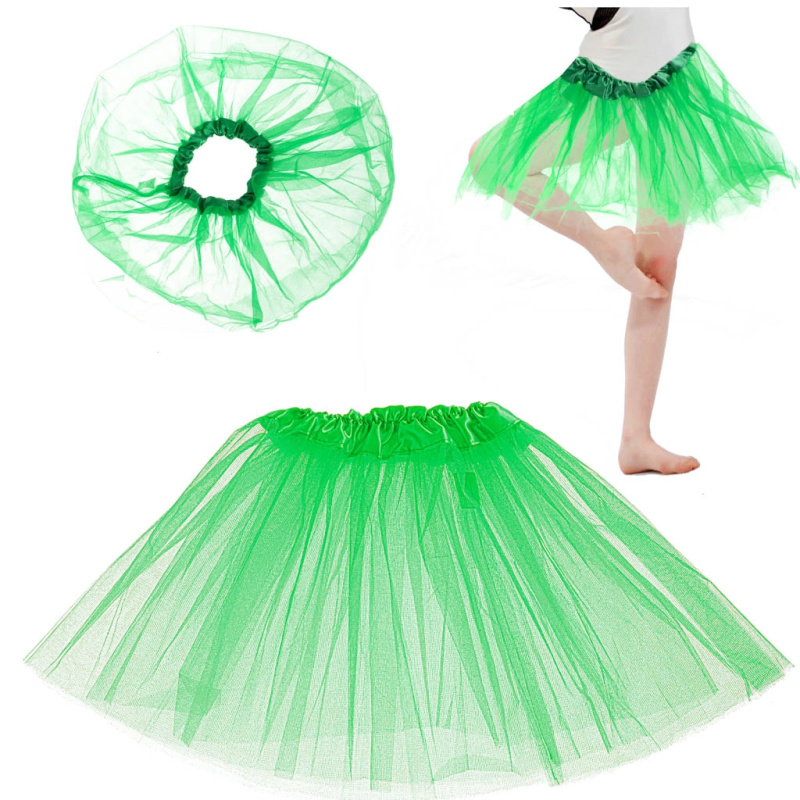 Boland Tylová sukně tutu, neonově zelená