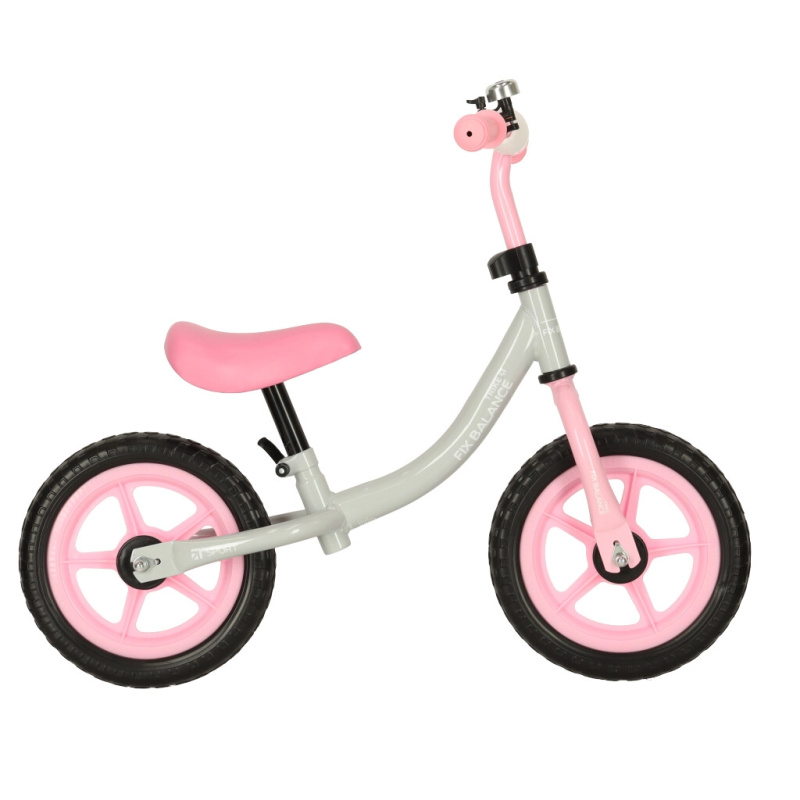 Dětské kolo - odrážedlo Trike Fix Balance – Bílo-růžové
