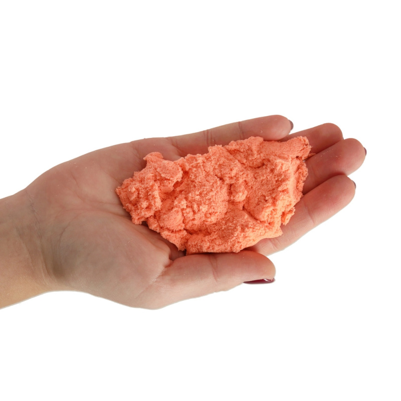 KIK kinetický písek oranžová 1 kg v sáčku