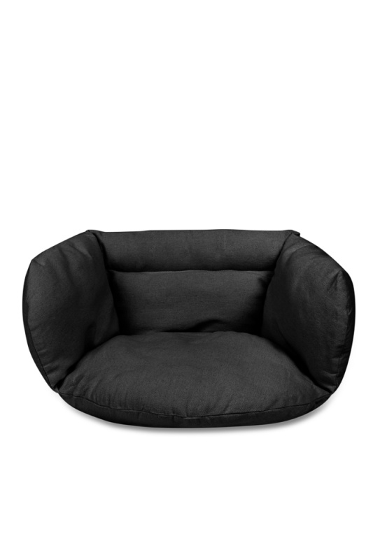 Polštář do čapího hnízda černé