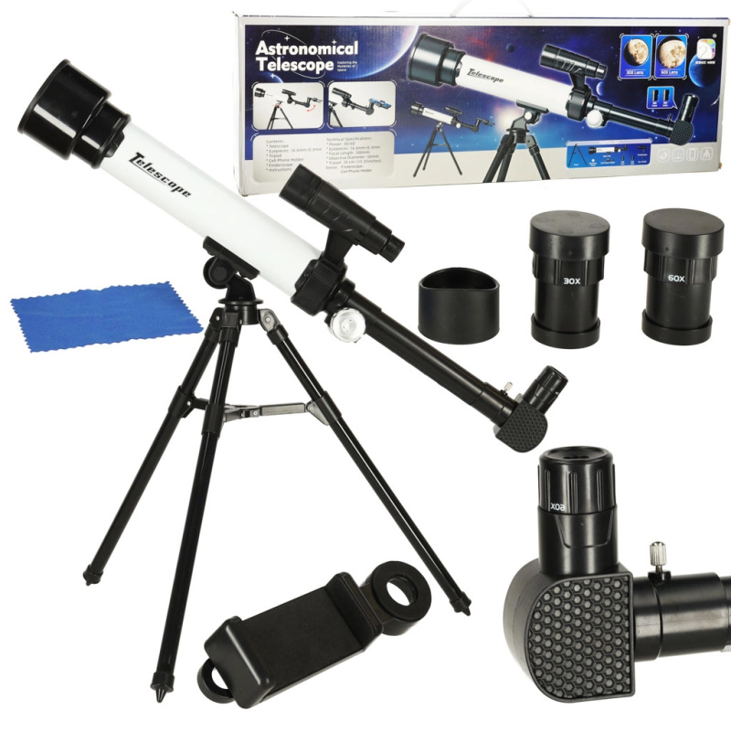 Kik Vzdělávací astronomický dalekohled pro děti na stativu