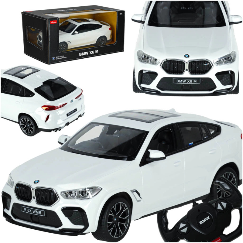 Zdalně ovládané auto BMW X6 M 1:14 bílé